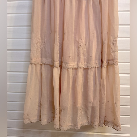 UO HANNA MAXI EMBROIDERED DRESS - Picture 4 of 12